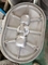 Aluminium Marine Embedded Manhole Cover, ABS Klasse Apprvoed leverancier