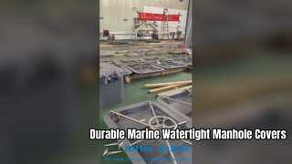 Marine Steel verzonken putdeksel waterdichte oplossing