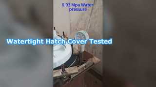 Aluminium ingebedde waterdichte test van het luikdeksel2