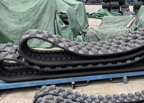 China Van het het Kruippakjespoor van het staalnatuurrubber het Graafwerktuig Undercarriage Parts leverancier