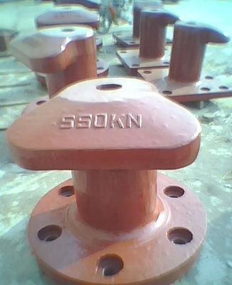 China 200T Boom de uit gegoten staal Hoofdmarine bollard van Meertroscomponenten leverancier