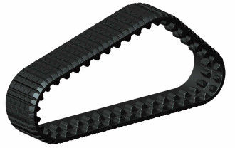 China Natuurrubber bestratingsmachine type rubberen rupsband met spatscherm leverancier
