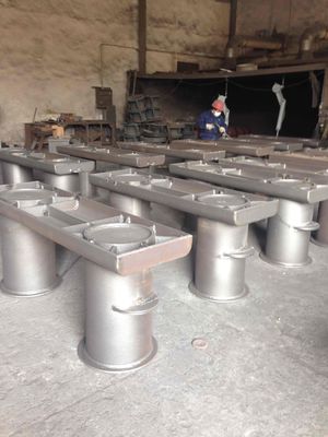 Carbon Steel Marine Bollards met 500 ton SWL en aangepaste kleur voor aanlegtoepassingen leverancier