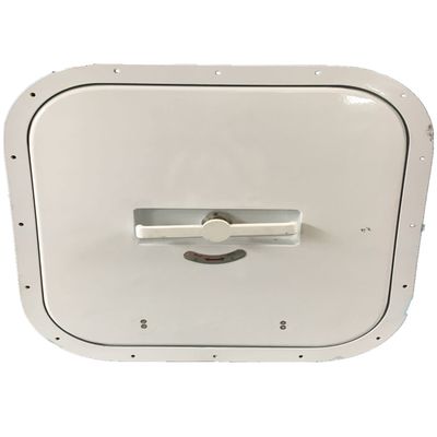 ABS-klasse Goedgekeurde snelle opening Custom Oval Flush Type Aluminium Marine Manhole Cover leverancier