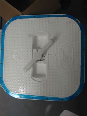 ABS-klasse Goedgekeurde snelle opening Custom Oval Flush Type Aluminium Marine Manhole Cover leverancier