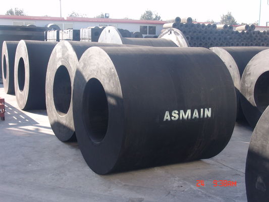 Eenvoudige installatie Cylindrische rubberen fender met een redelijke energie-absorptie met behulp van natuurlijk rubber leverancier