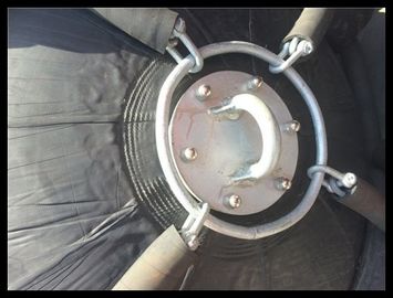 Minder Stootkussen van de het Schip Opblaasbaar Pneumatisch Rubberboot van het gewichtsdek leverancier