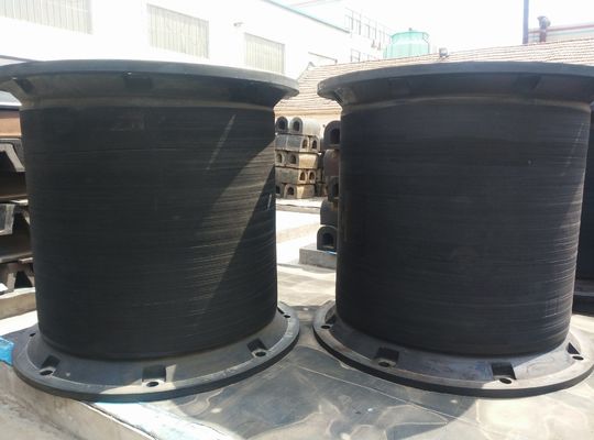Supercell Type Rubber Fender Marine Application met lange levensduur en lage kantelcompressie voor Port Fendering leverancier