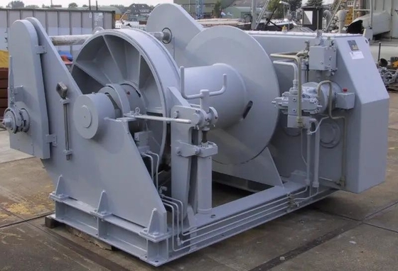 Scheepsdekapparatuur Marine enkelvoudig en symmetrisch hydraulisch anker windglas / dubbel type mooringwinch kabellifter leverancier