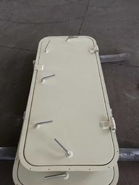 Aluminium Marine Weathertight Door C/W Roestvrijstalen Accessoires&Windows 6 Honden leverancier