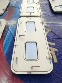 Aluminium Marine Weathertight Door C/W Roestvrijstalen Accessoires&Windows 6 Honden leverancier