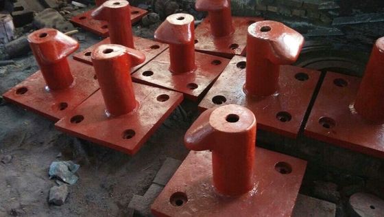 200T Boom de uit gegoten staal Hoofdmarine bollard van Meertroscomponenten leverancier