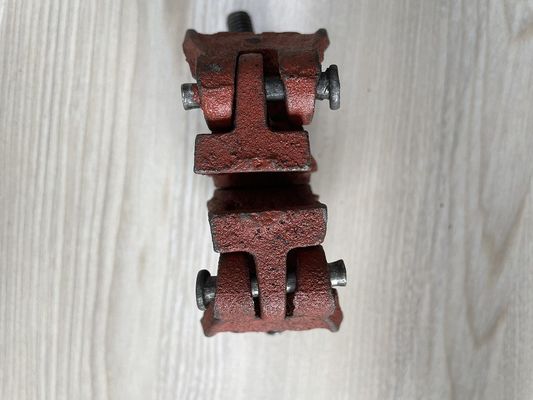 48 mm diameter gietijzeren corrosiebestendig buisclamper draaikoppeling voor steigers leverancier