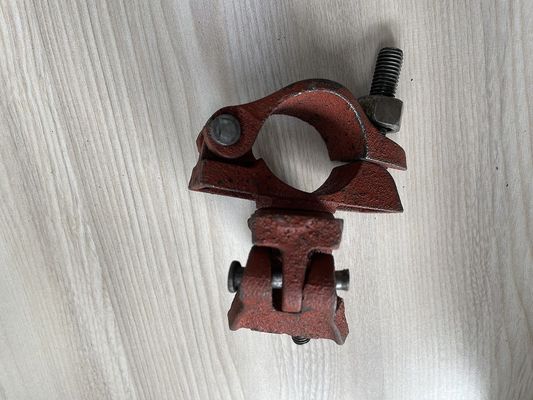 48 mm diameter gietijzeren corrosiebestendig buisclamper draaikoppeling voor steigers leverancier