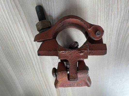 48 mm diameter gietijzeren corrosiebestendig buisclamper draaikoppeling voor steigers leverancier