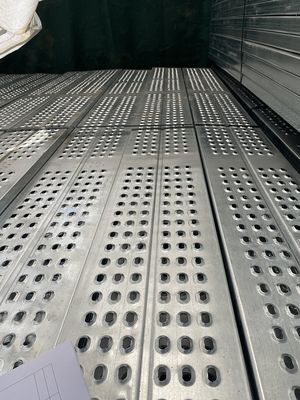 Gegalvaniseerde stalen steigerplank springplank corrosiebestendig aanpasbare grootte leverancier