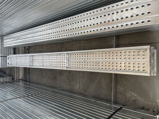 Gegalvaniseerde stalen steigerplank springplank corrosiebestendig aanpasbare grootte leverancier