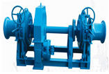 Doppelkabelschraper Hydraulische windluchter voor marine dekapparatuur met ISO/Classificatievereniging-naleving leverancier