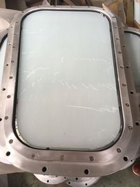 Het vaste Raamkozijn van Aluminiummarine wheelhouse windows with marine