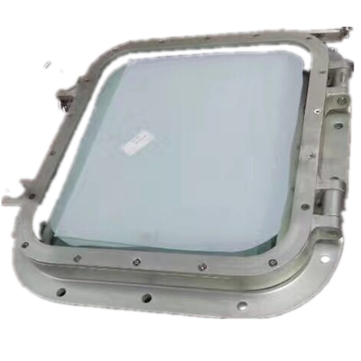 Rectangular Welding Aluminium Marine Windows 600×850mm