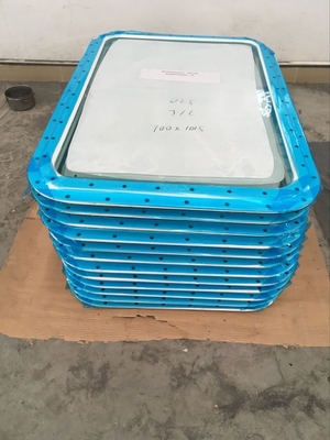 Geboottelde / gelaste rechthoekige marinieren / marineschepen met aluminiumlegeringsraam