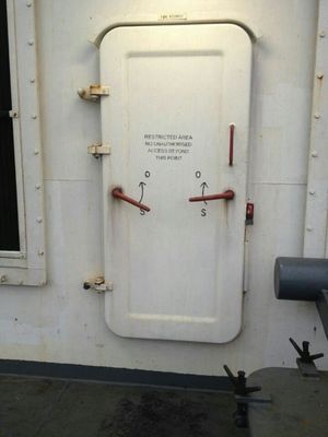 4 het Staal Marine Weathertight Door van de klemaanpassing 10mm Dikte
