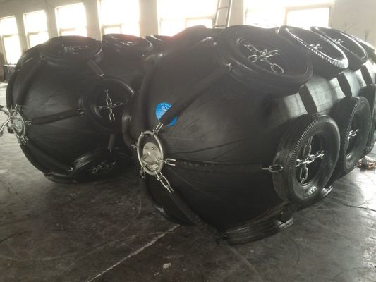 Marine Floating Inflatable Pneumatic Rubber-Stootkussen Recht Type
